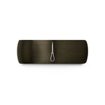 best presents for her – gunmetal & black tungsten conductor baton wedding band