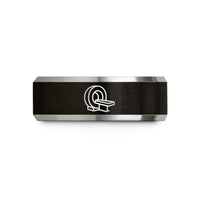 presents for her tungsten – black & gray tungsten mri magnet wedding band