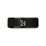 unique anniversary present ideas – black tungsten 0xcafebabe wedding band