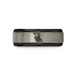 graduation present for her – black & grey tungsten british columbia wedding band