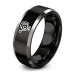 unique presents for graduates – black & grey tungsten baitcasting reel ring