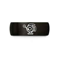 unique presents for graduates – black tungsten baitcasting reel wedding band