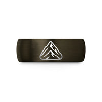 special rings for her – gunmetal & black tungsten everest asia wedding band