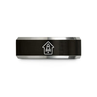 graduation present ideas 2023 – black & gray tungsten launch start wedding band