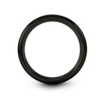Gift Ideas for Her – california engraving on black tungsten wedding band