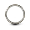 California – Tungsten Wedding Band, 8 mm, Gray Comfort-Fit Unisex