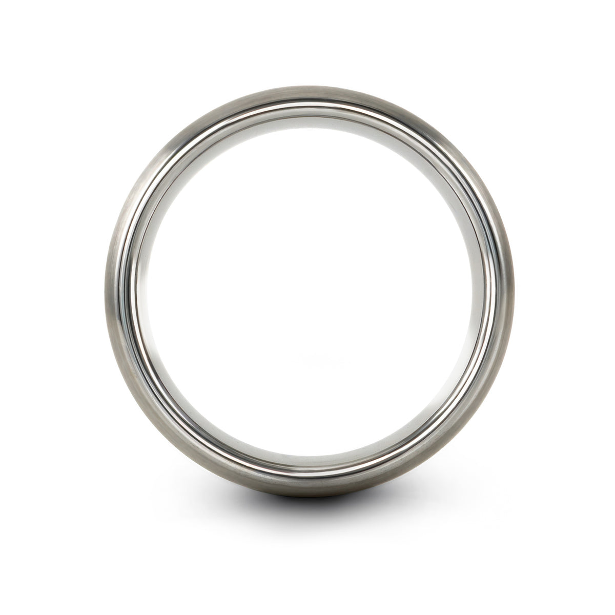 Gift Ideas for Her – california engraving on silver tungsten wedding band