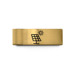engraved rings for couples – gold tungsten solar panel sun wedding band