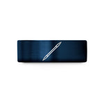 special presents for her – blue tungsten double ended needle wedding band