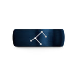 special presents for her – blue tungsten minimal constellation lines wedding band