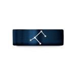 special presents for her – blue tungsten minimal constellation lines wedding band