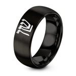swatch color sample for Shema Hebrew Letters ring style 03
