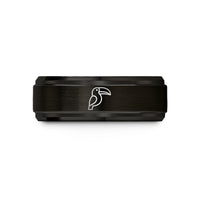 best pals present ideas – black & gold tungsten toucan wedding band