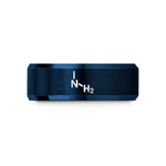 width 8 mm ring – blue tungsten amine nh2 wedding band