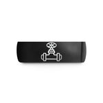 tungsten band for couples – black tungsten steam pipe valve wedding band