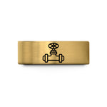 tungsten band for couples – gold tungsten steam pipe valve wedding band