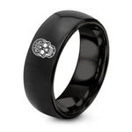 swatch color sample for Memento Mori Skull ring style 01