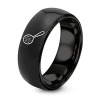 Best Gift for Wife Christmas – black tungsten julep strainer ring