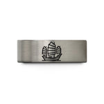 tungsten bands for couples – blue & grey tungsten chinese junk wedding band