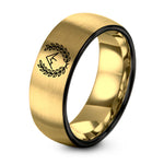 swatch color sample for Laurel Wreath ring style 05