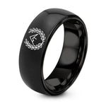 swatch color sample for Laurel Wreath ring style 02