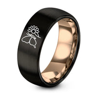 swatch color sample for Butterfly Daisy ring style 01