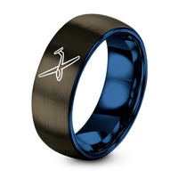 swatch color sample for Glider Sailplane ring style 04