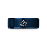 special rings for ladies – blue tungsten potato wedges wedding band