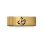 women's present ring ideas – gold tungsten potato wedges wedding band