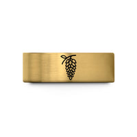 best rings for her – gold tungsten wisteria branch wedding band