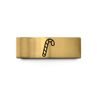 tungsten wedding band men – gold tungsten candy cane wedding band