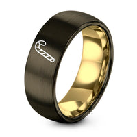 swatch color sample for Candy Cane ring style 03