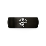 special presents for her – black tungsten bike helmet wedding band
