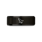 special presents for girlfriend – black tungsten eagle flight wedding band