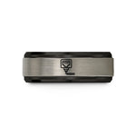 tungsten carbide ring him – black & blue & grey tungsten rj45 plug wedding band