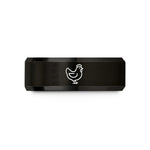 engraved tungsten rings him – black tungsten hen wedding band