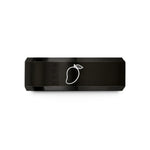 men's tungsten wedding band – black tungsten mango wedding band