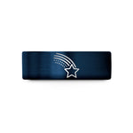 blue tungsten ring her – black & blue tungsten star trail wedding band