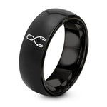 Boyfriend Birthday Gift Ideas – black tungsten ice tongs ring