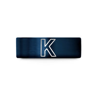 engraved jewelry for him – blue tungsten potassium k wedding band
