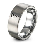 swatch color sample for Battle Axe ring style 15