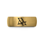 black tungsten rings him – black & gold tungsten beach chair wedding band
