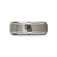 silver wedding bands her – grey tungsten fender louvers wedding band