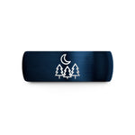 romantic presents for girlfriend – blue tungsten tree silhouette wedding band