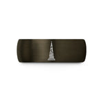 best presents for her – gunmetal & blue tungsten burj khalifa wedding band