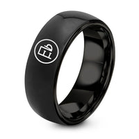 swatch color sample for E Flat Symbol ring style 02