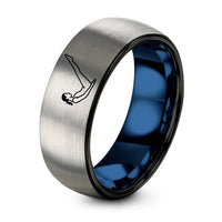 swatch color sample for Scissor Supine Pose ring style 02