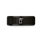 cool presents for guys – black tungsten fire extinguisher wedding band