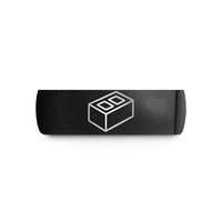 meaningful presents for elder – black tungsten cinder block wedding band