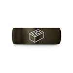 holiday presents for ladies – gunmetal & black tungsten cinder block wedding band